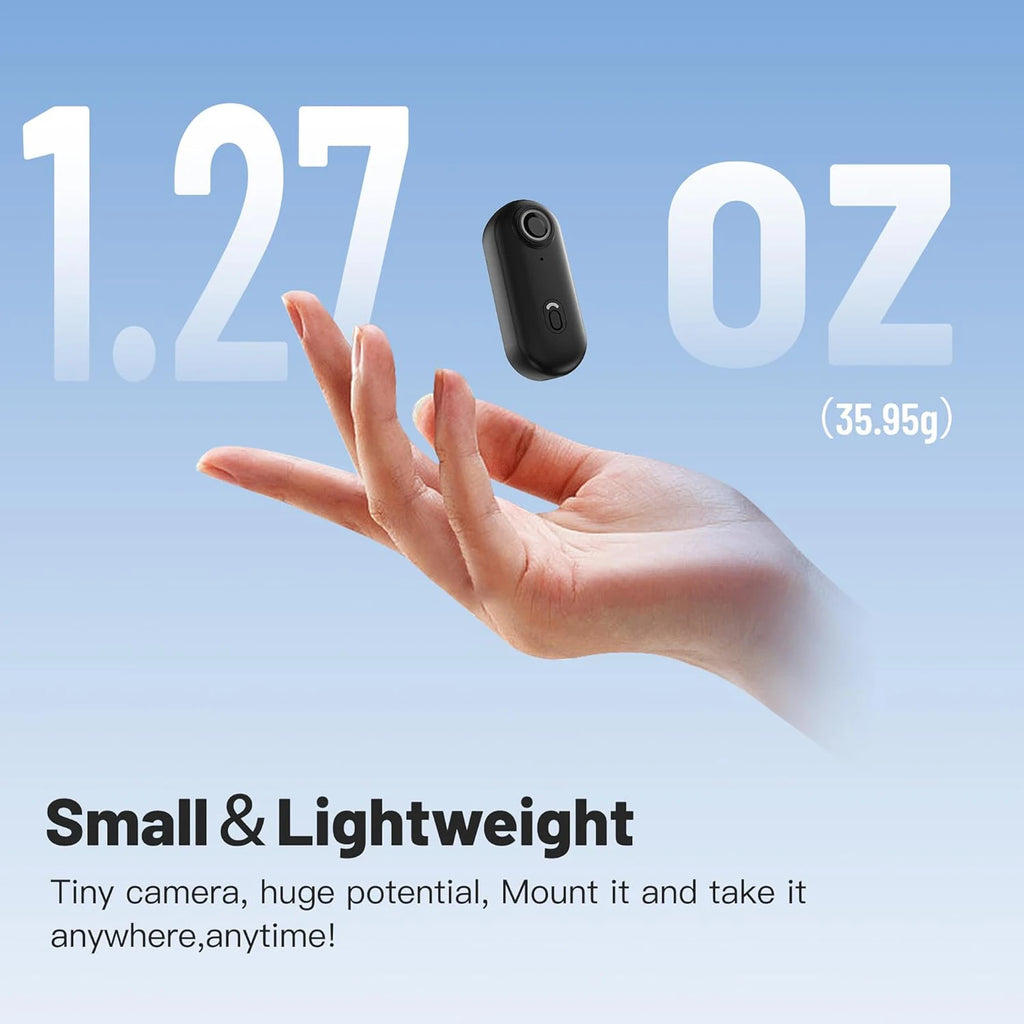 Vlogging Cam Mini Small Action Camera Sport DV Magnetic Smart WIFI Pocket Camera